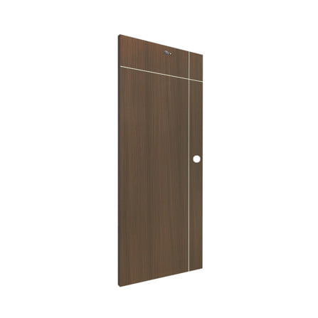 ประตูภายใน UPVC เจาะลูกบิด ASARA A922 80x200 ซม. สี OAK-BROWN_1