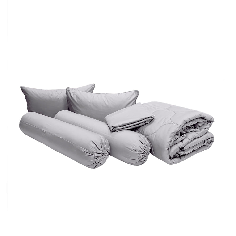 ชุดผ้าปูที่นอน 6 ฟุต (ชุด 6 ชิ้น) STEVENS PURE COTTON EL14GR