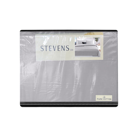 ชุดผ้าปูที่นอน 6 ฟุต (ชุด 6 ชิ้น) STEVENS PURE COTTON EL14GR_4