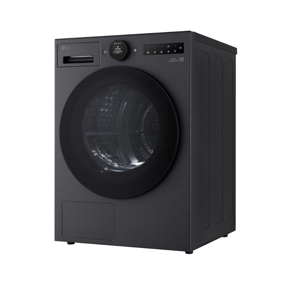เครื่องอบผ้าฝาหน้า LG RX10VHP3K 10 กก. HEAT PUMP สีดำ