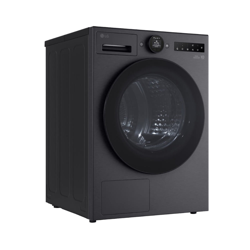 เครื่องอบผ้าฝาหน้า LG RX10VHP3K 10 กก. HEAT PUMP สีดำ