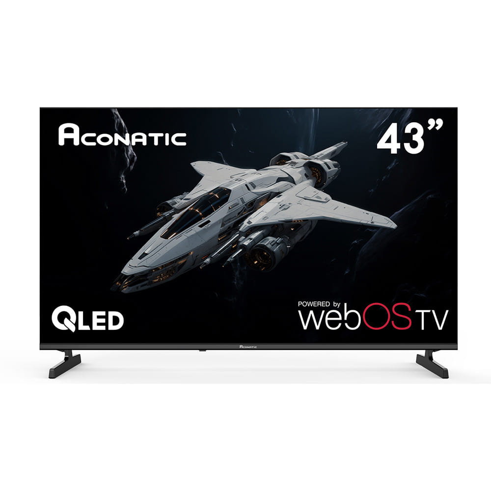 ทีวีคิวแอลอีดี 43 นิ้ว ACONATIC (4K, QLED, WEB OS) 43QSB340AN