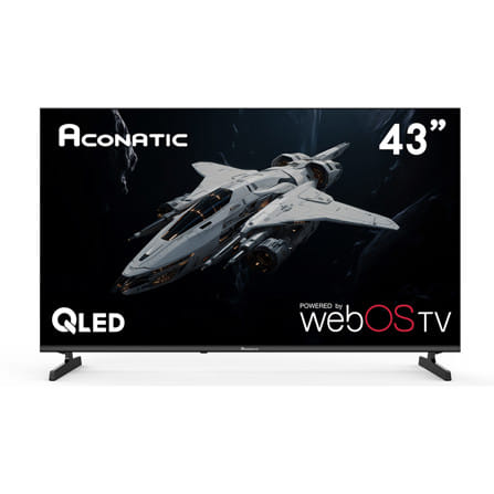ทีวีคิวแอลอีดี 43 นิ้ว ACONATIC (4K, QLED, WEB OS) 43QSB340AN_0