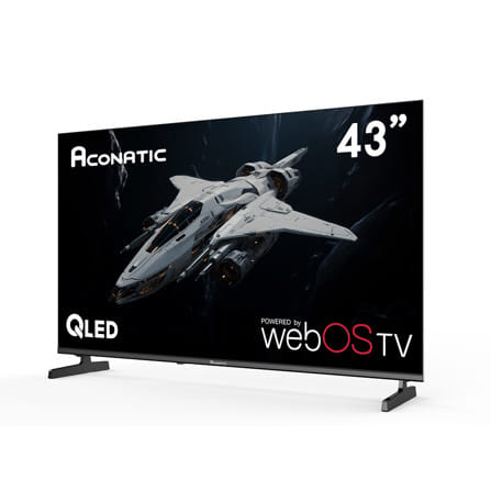 ทีวีคิวแอลอีดี 43 นิ้ว ACONATIC (4K, QLED, WEB OS) 43QSB340AN_1