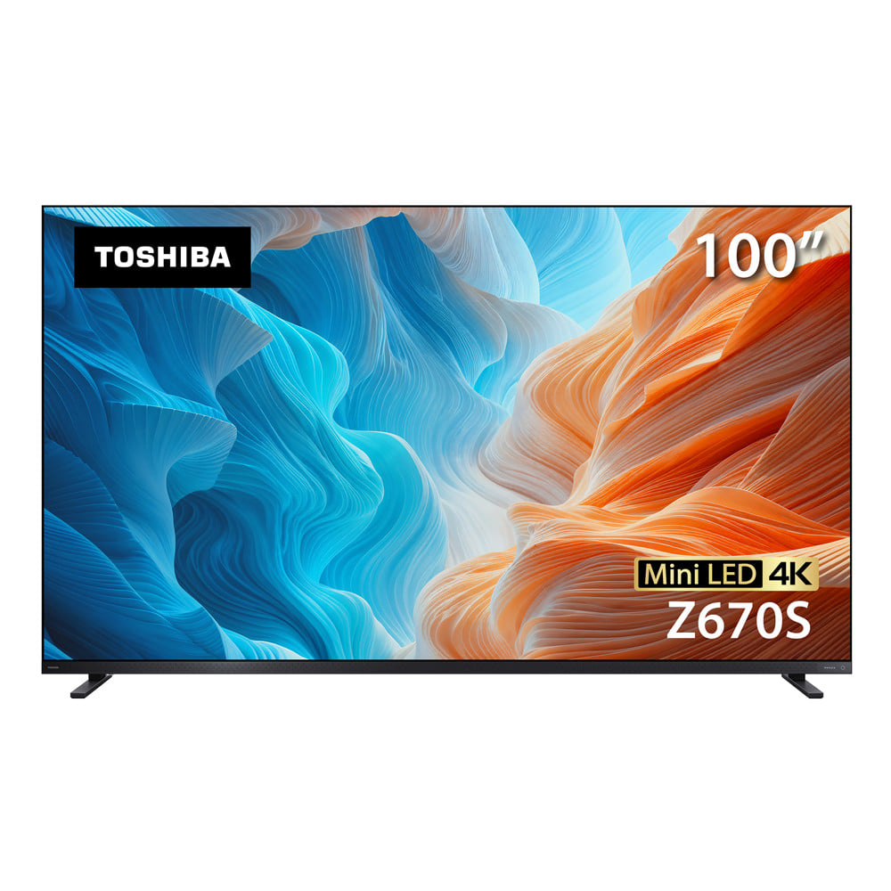 ทีวีมินิแอลอีดี 100 นิ้ว TOSHIBA (4K, MINI LED, VIDDA TV) 100Z670SP