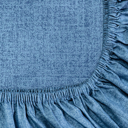 ชุดผ้าปูที่นอน 6 ฟุต (ชุด 5 ชิ้น)  PICASSO CLASSIC สี BLUE_2