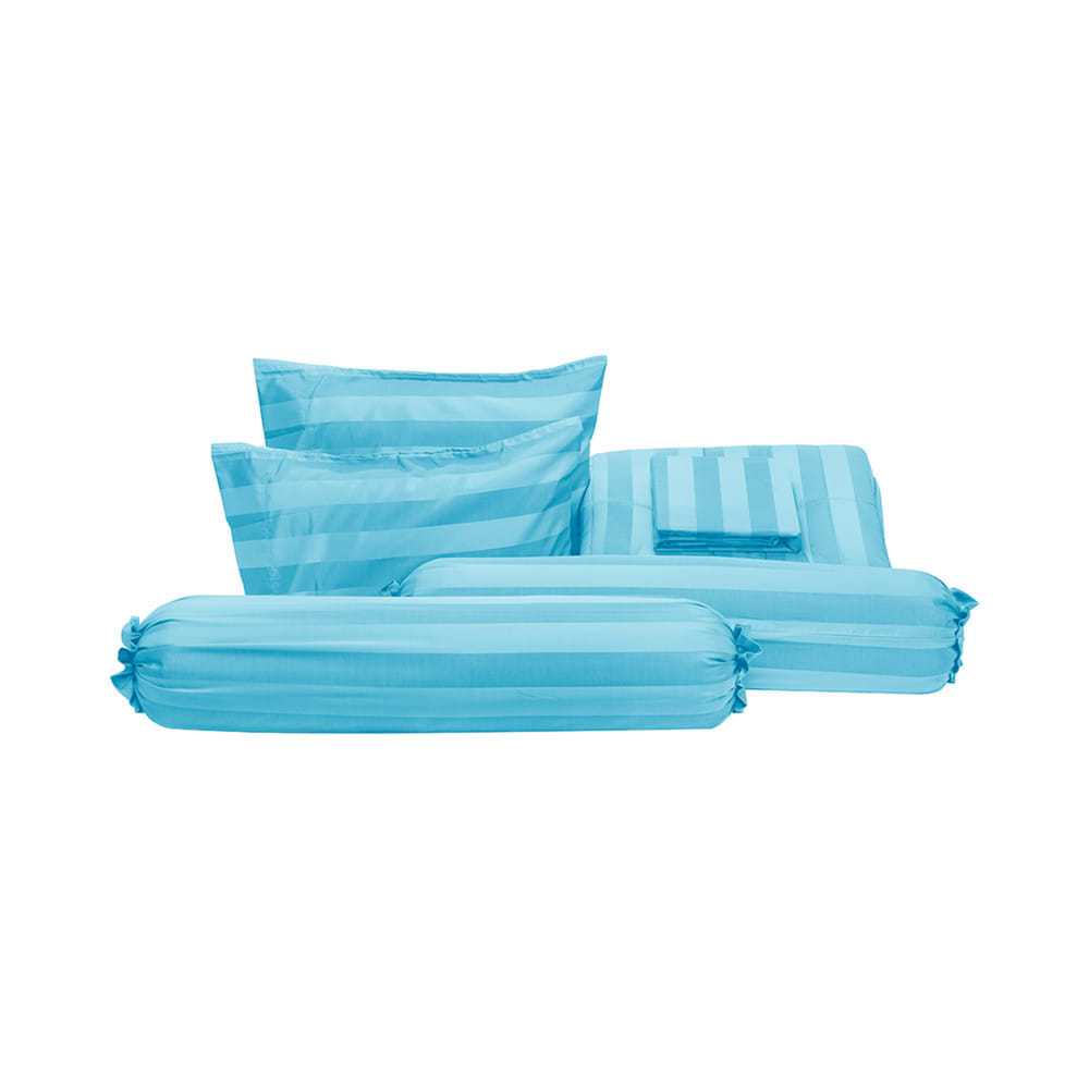 ชุดผ้าปูที่นอน 6 ฟุต (ชุด 6 ชิ้น) PICASSO JASMINE สี GREEN MINT