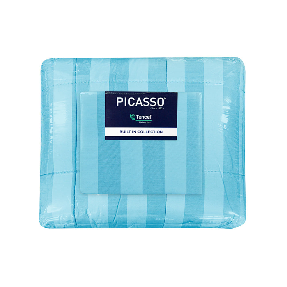 ชุดผ้าปูที่นอน 6 ฟุต (ชุด 6 ชิ้น) PICASSO JASMINE สี GREEN MINT