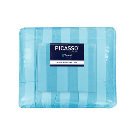 ชุดผ้าปูที่นอน 6 ฟุต (ชุด 6 ชิ้น) PICASSO JASMINE สี GREEN MINT_4