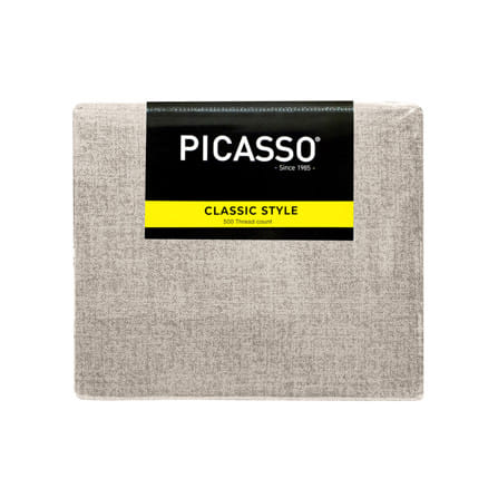ชุดผ้าปูที่นอน 3.5 ฟุต (ชุด 4 ชิ้น) PICASSO CLASSIC สี CREAM_4