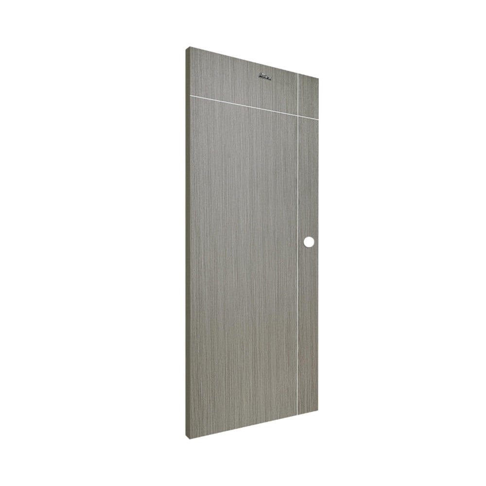 ประตูภายใน UPVC เจาะลูกบิด ASARA A922 80x200 ซม. สี SILVER GREY