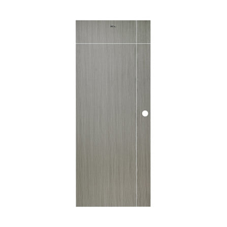 ประตูภายใน UPVC เจาะลูกบิด ASARA A922 80x200 ซม. สี SILVER GREY_0