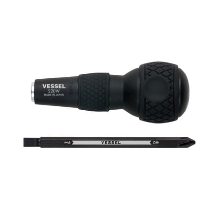 ไขควงสลับหัว VESSEL 220W-62 7 นิ้ว_1