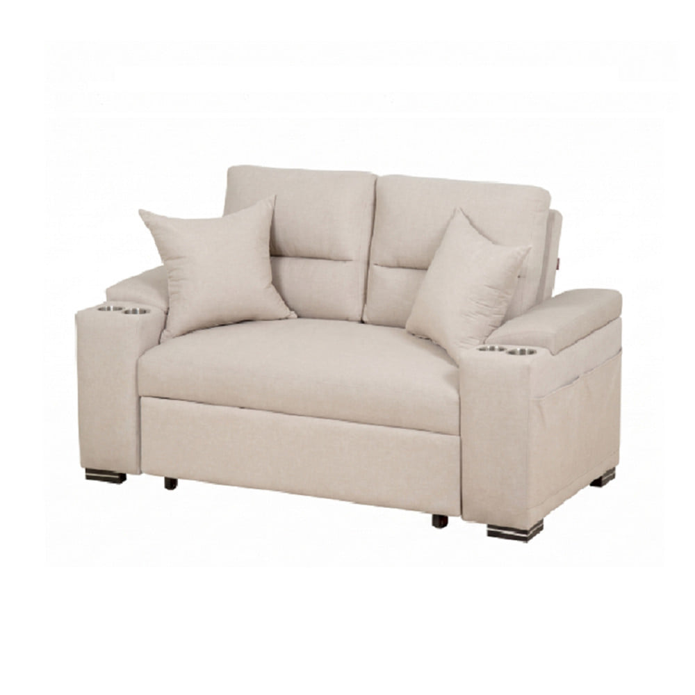 โซฟาเบด AS FURNITURE OCEAN สีครีม
