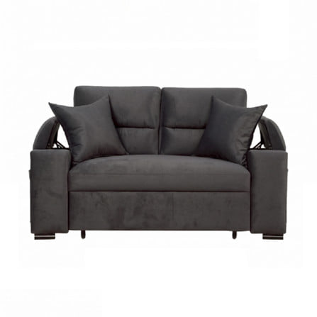 โซฟาเบด AS FURNITURE OCEAN สีเทาเข้ม_1