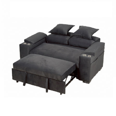 โซฟาเบด AS FURNITURE OCEAN สีเทาเข้ม_2