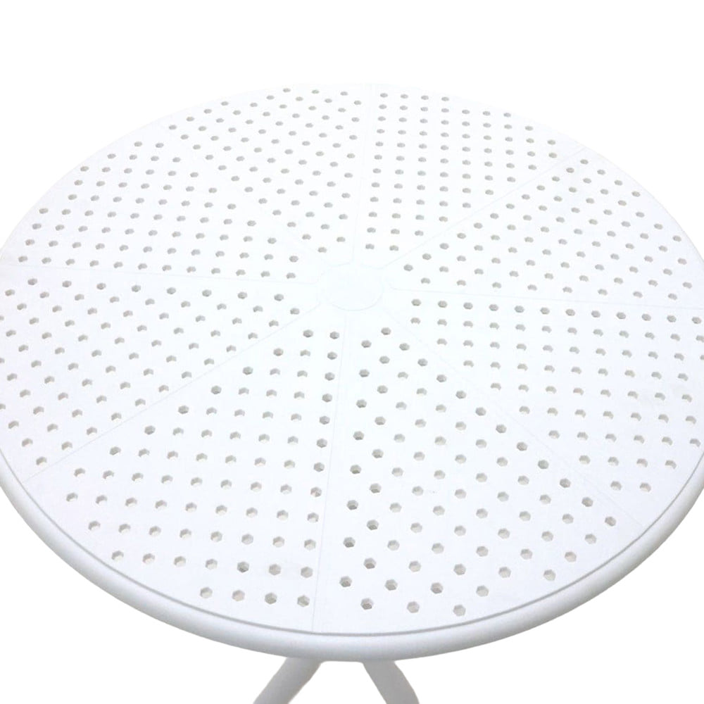 โต๊ะทานข้าว KONCEPT TEMON-A60P 19231791 60 ซม.  สีขาว