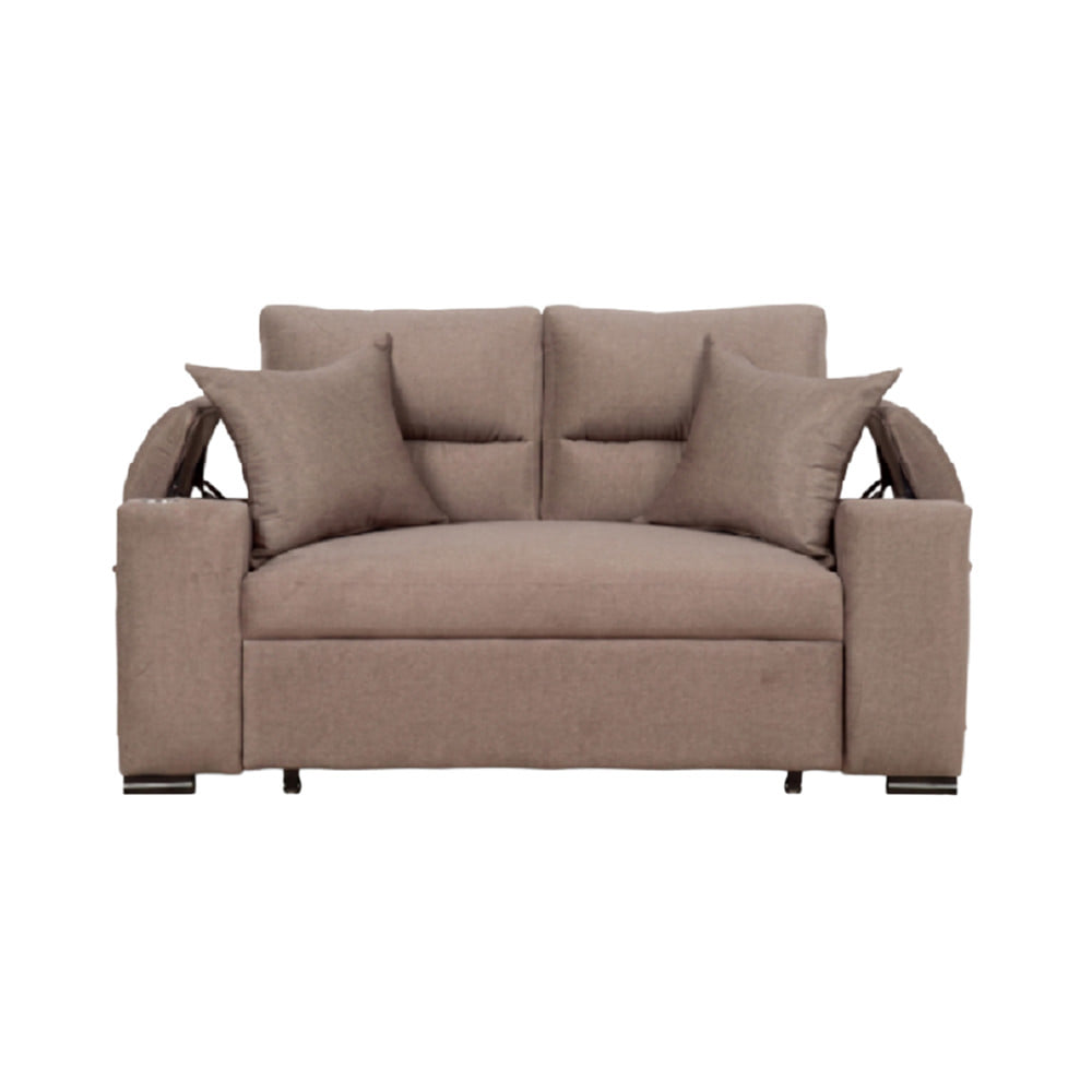 โซฟาเบด AS FURNITURE OCEAN สีน้ำตาล