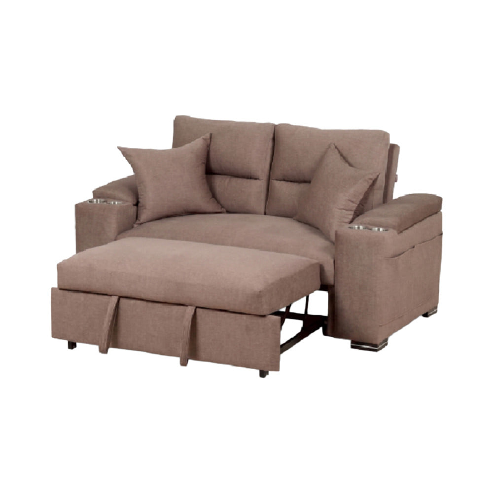 โซฟาเบด AS FURNITURE OCEAN สีน้ำตาล
