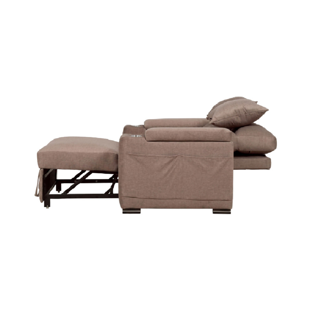โซฟาเบด AS FURNITURE OCEAN สีน้ำตาล