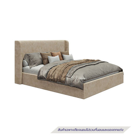 เตียง 5 ฟุต SB FURNITURE MAVIE 19253566 สี CREAM_1