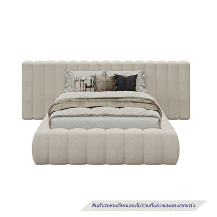 เตียง 5 ฟุต SB FURNITURE GRANDNISS 19250646 สี CREAM_0