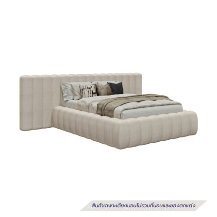 เตียง 5 ฟุต SB FURNITURE GRANDNISS 19250646 สี CREAM_1
