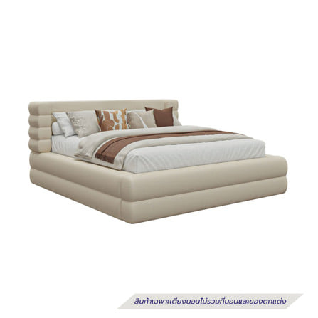 เตียง 6 ฟุต SB FURNITURE GAMEW 19250649 สี CREAM_1