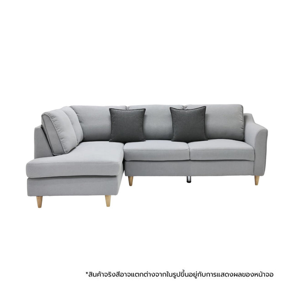โซฟาเข้ามุมซ้าย SOFA SOLUTIONS TAKEO 19252752 สี GREY