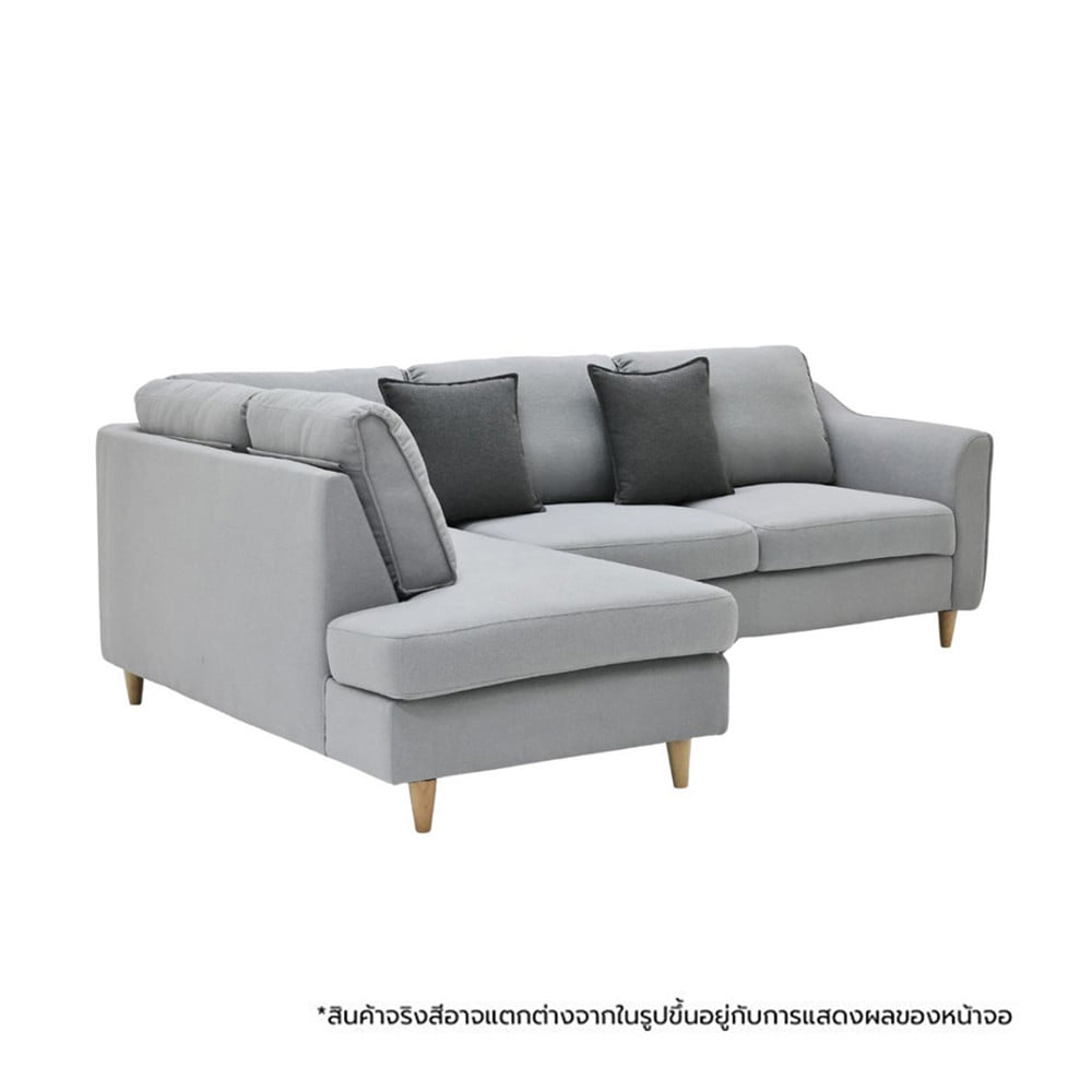 โซฟาเข้ามุมซ้าย SOFA SOLUTIONS TAKEO 19252752 สี GREY