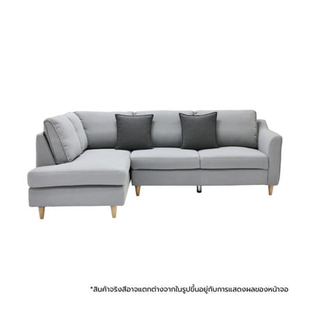 โซฟาเข้ามุมซ้าย SOFA SOLUTIONS TAKEO 19252752 สี GREY_1