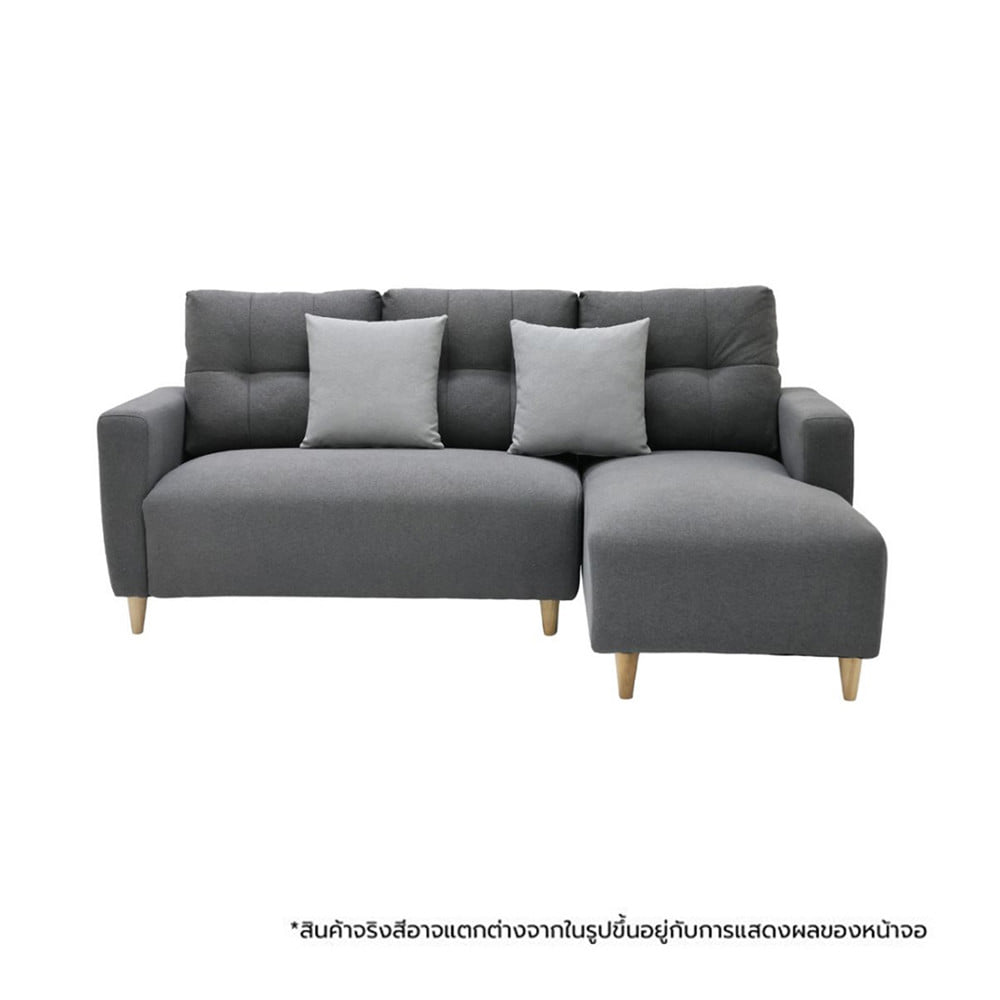 โซฟาเข้ามุมขวา SOFA SOLUTIONS TAKUMI 19252757 สี GREY