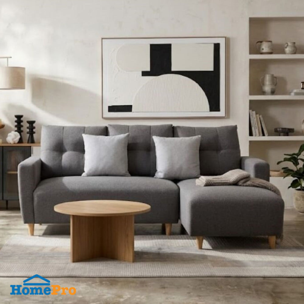 โซฟาเข้ามุมขวา SOFA SOLUTIONS TAKUMI 19252757 สี GREY