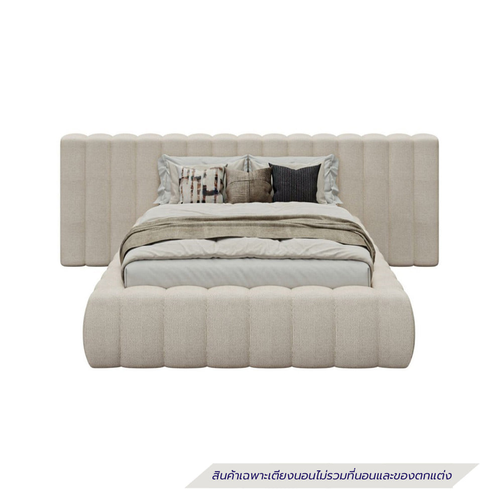 เตียง 5 ฟุต SB FURNITURE GRANDNISS 19250644 สี CREAM