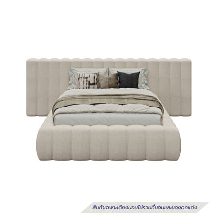 เตียง 5 ฟุต SB FURNITURE GRANDNISS 19250644 สี CREAM_0