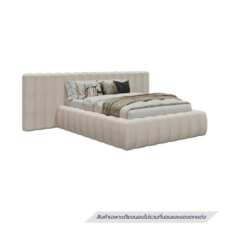 เตียง 5 ฟุต SB FURNITURE GRANDNISS 19250644 สี CREAM_1
