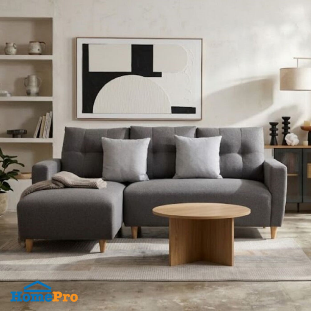 โซฟาเข้ามุมซ้าย SOFA SOLUTIONS TAKUMI 19252756 สี GREY