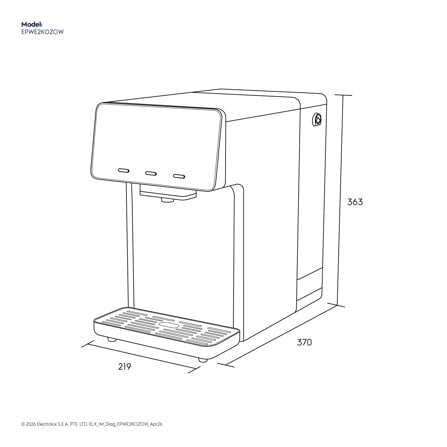เครื่องกรองน้ำดื่ม ELECTROLUX EPWE2KOZOW_14