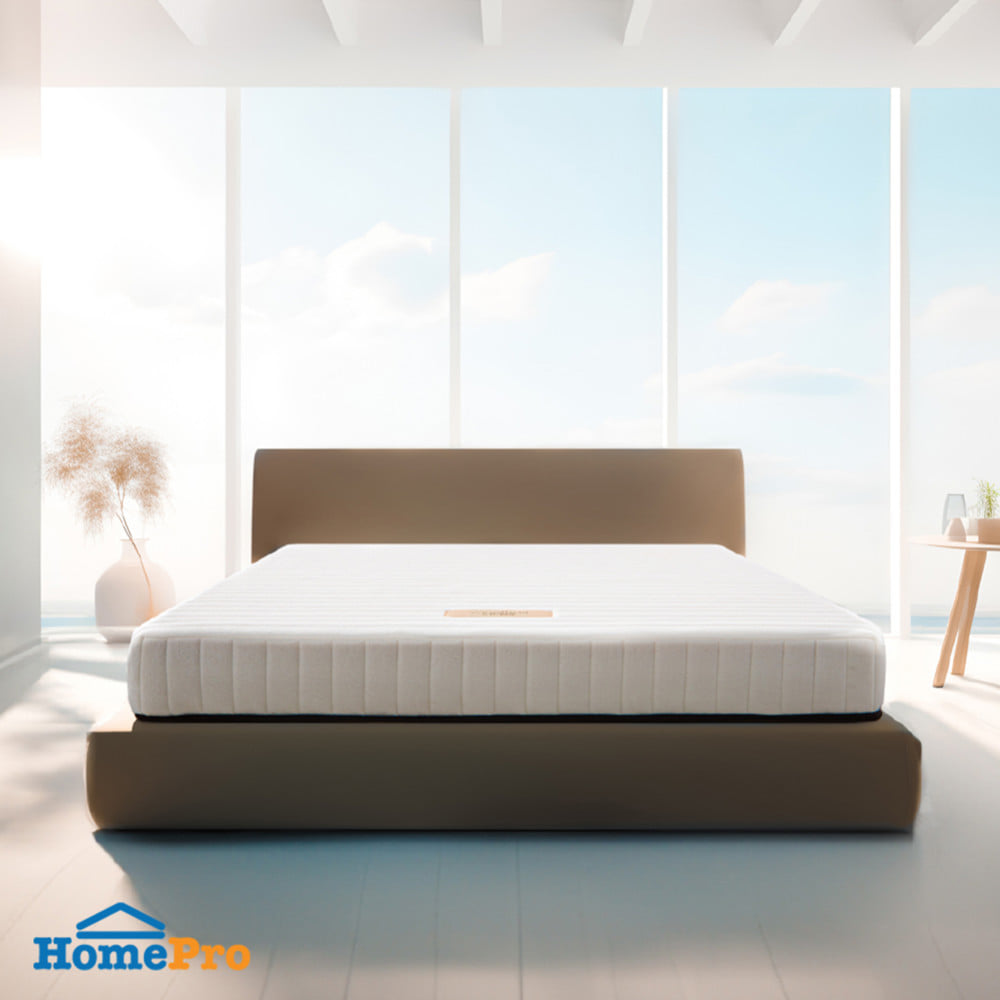 ที่นอนพ็อกเก็ตสปริง 5 ฟุต WOODFIELD S-HYBRID (พร้อมหมอนหนุน 2 ใบ)