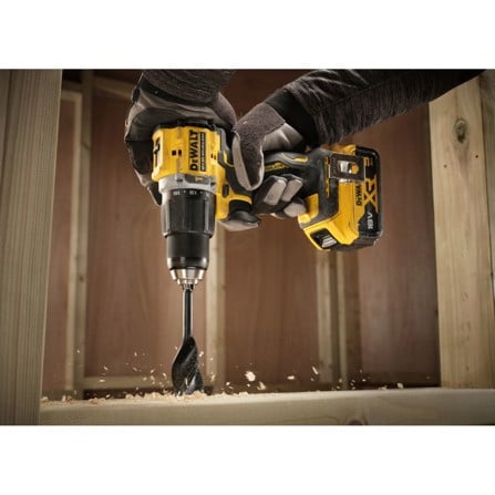 สว่านกระแทกไร้สาย (พร้อมแบตเตอรี่และแท่นชาร์จ) DEWALT DCD799P1T-B1 18 โวลต์ (สูงสุด 20 โวลต์)_6