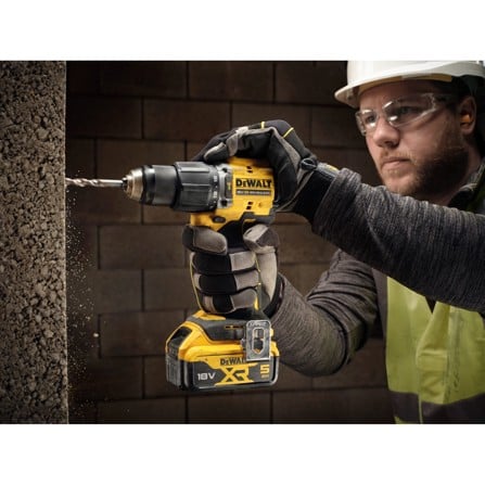 สว่านกระแทกไร้สาย (พร้อมแบตเตอรี่และแท่นชาร์จ) DEWALT DCD799P1T-B1 18 โวลต์ (สูงสุด 20 โวลต์)_7