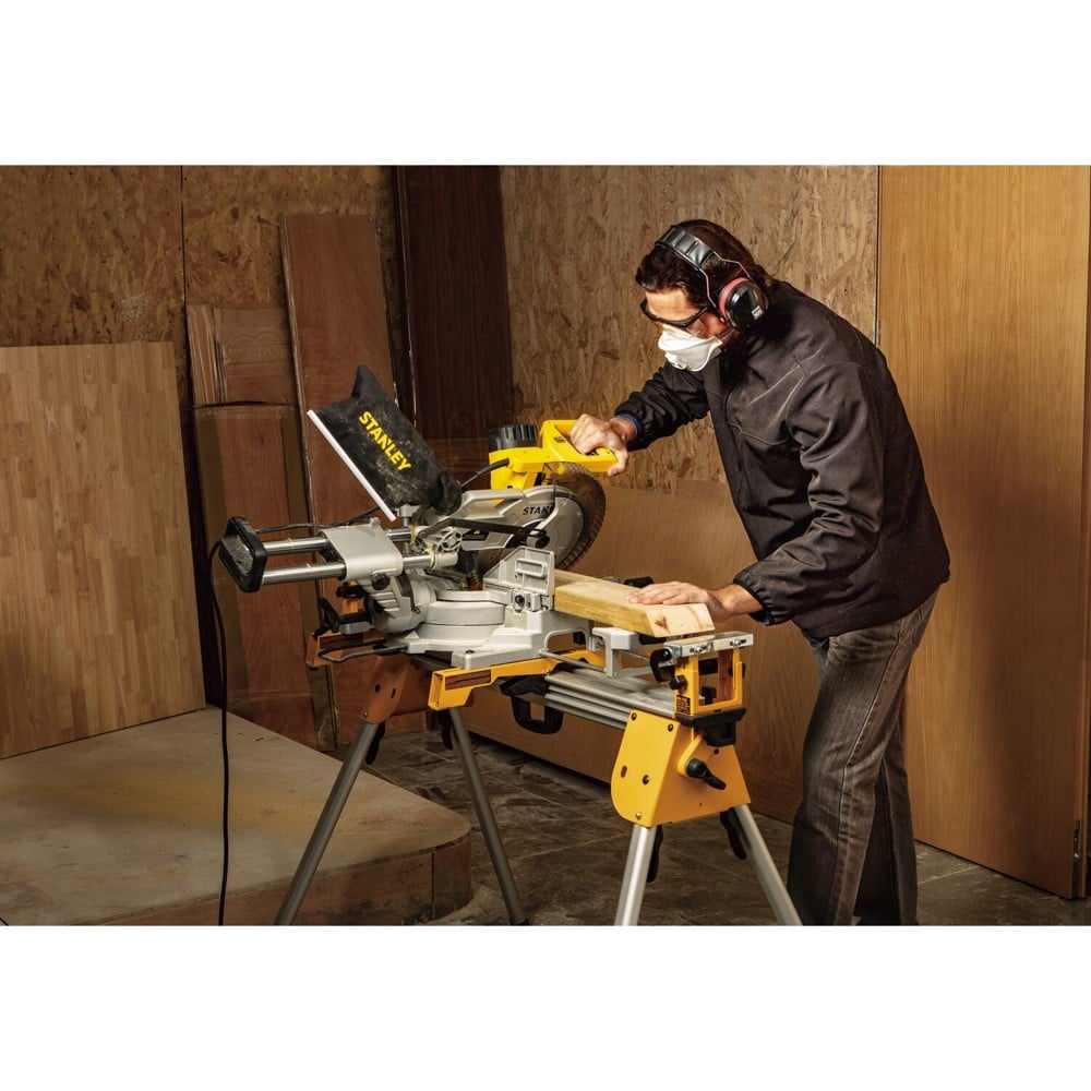 เครื่องเลื่อยองศา 10 นิ้ว STANLEY SM181S-B1 2000 วัตต์