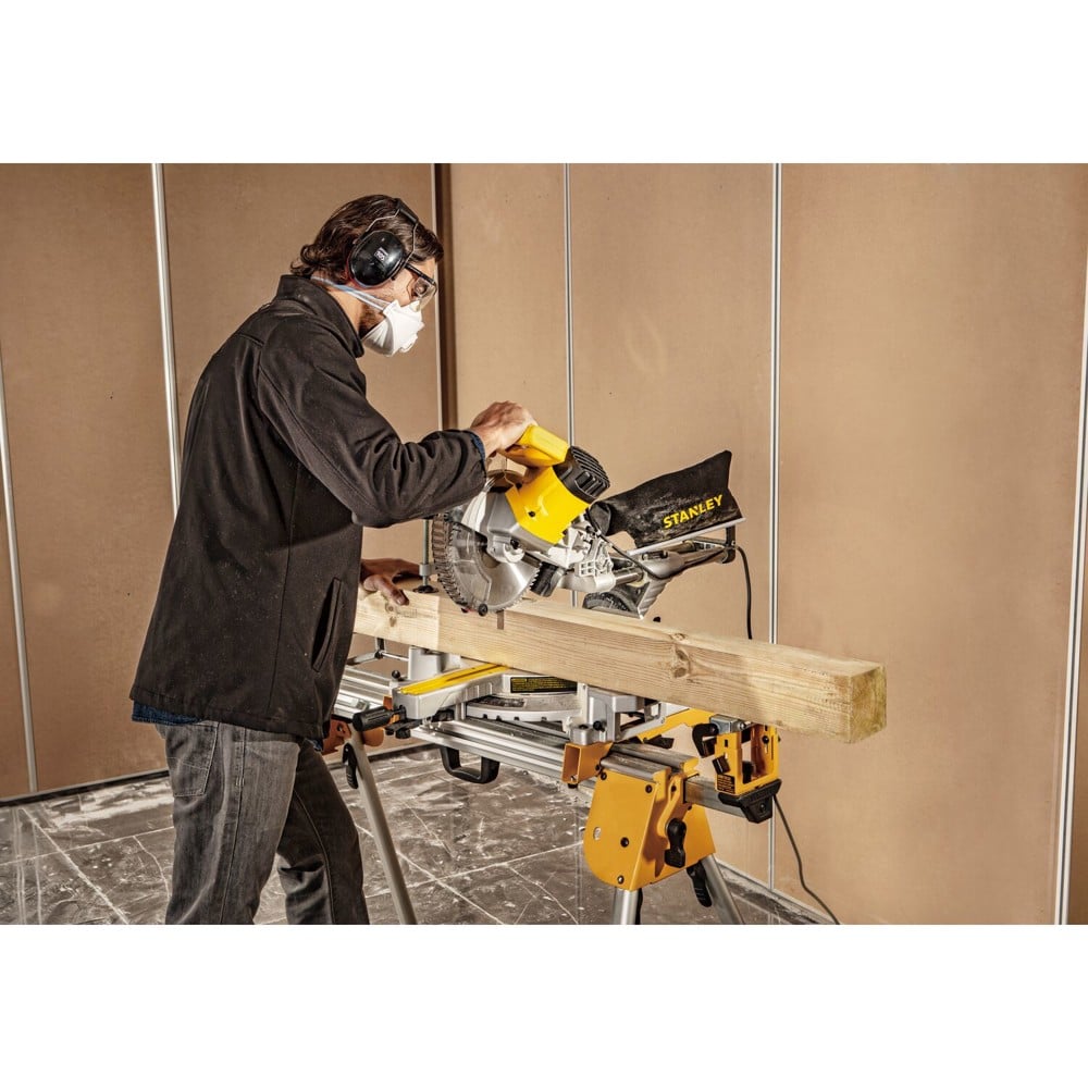 เครื่องเลื่อยองศา 10 นิ้ว STANLEY SM181S-B1 2000 วัตต์
