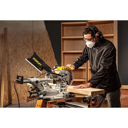 เครื่องเลื่อยองศา 10 นิ้ว STANLEY SM181S-B1 2000 วัตต์_5