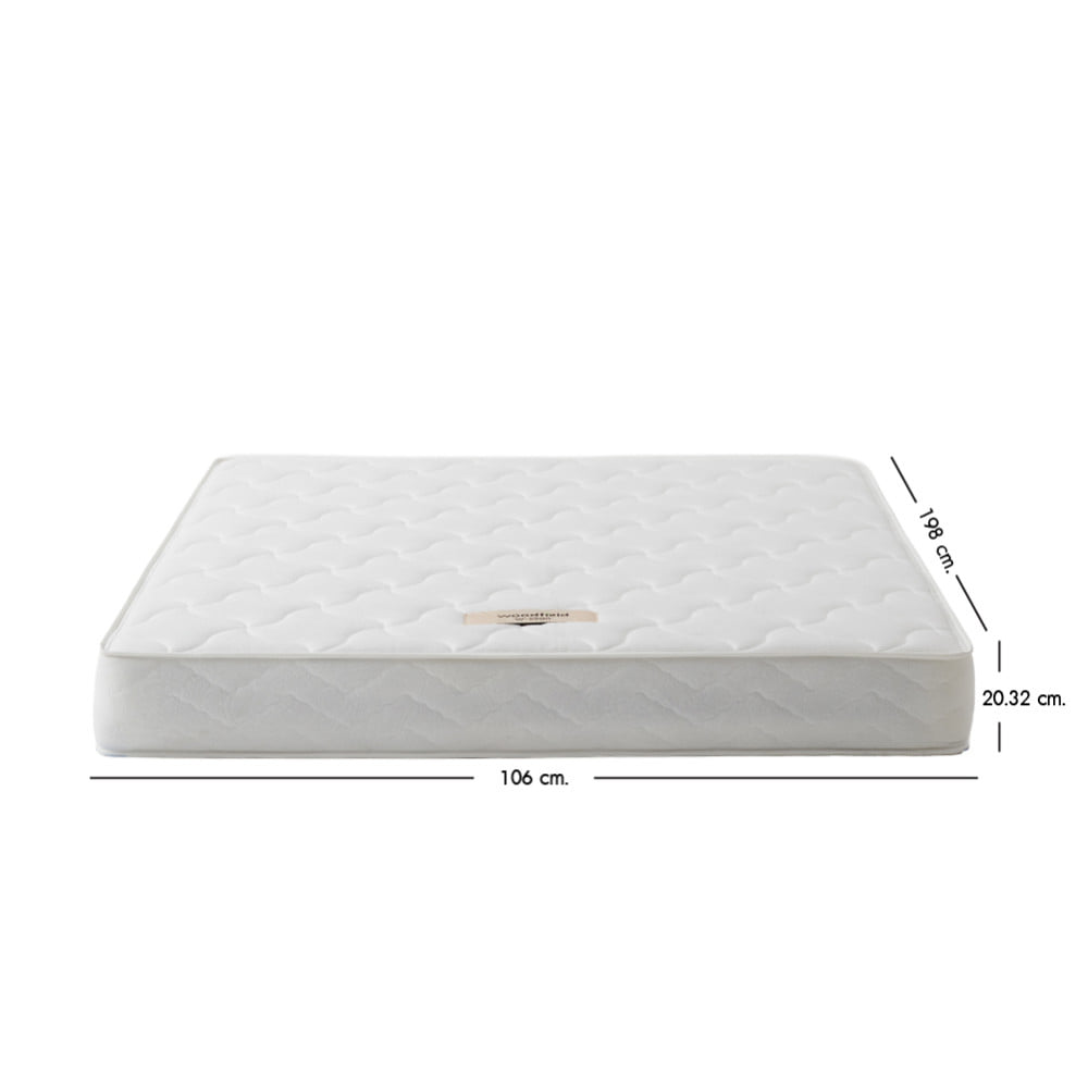 ที่นอนสปริง  3.5 ฟุต WOODFIELD W-5900 (พร้อมหมอนหนุน 1 ใบ )