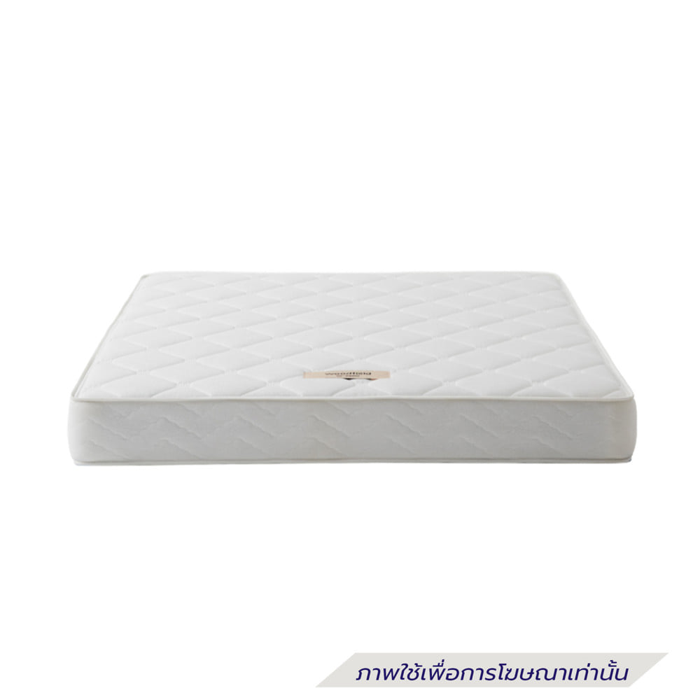 ที่นอนสปริง  3.5 ฟุต WOODFIELD W-5500 (พร้อมหมอนหนุน 1 ใบ )