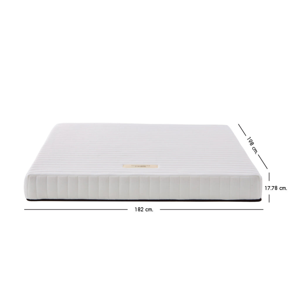 ที่นอนพ็อกเก็ตสปริง  6 ฟุต WOODFIELD S-HYBRID (พร้อมหมอนหนุน 2 ใบ)