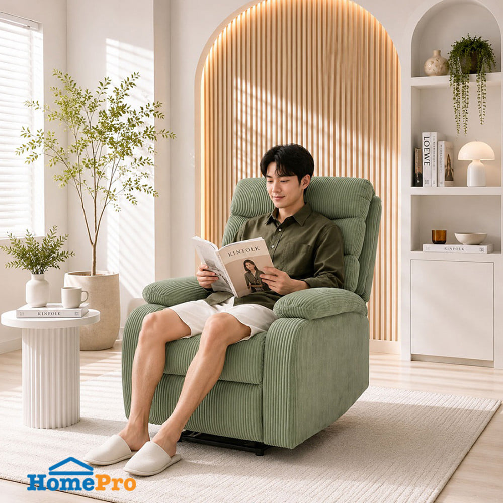 RECLINER KONCEPT KUMO 19256812 สีเขียวเข้ม