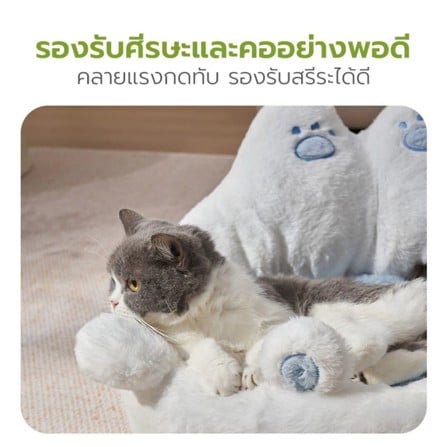 เบาะรองนั่งสัตว์เลี้ยง หมีขาว TIANYUAN PET SRW0554_6
