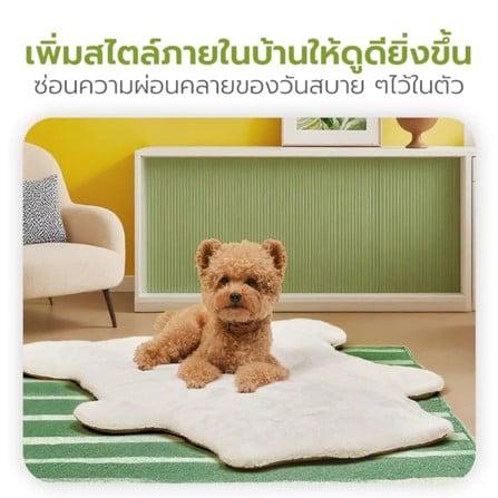 แผ่นรองนั่งสัตว์เลี้ยง หมีขาว TIANYUAN PET SRW0555_6